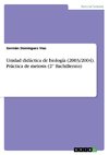Unidad didáctica de biología (2003/2004). Práctica de meiosis (2° Bachillerato)
