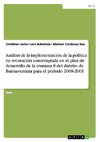 Análisis de la implementación de la política en recreación contemplada en el plan de desarrollo de la comuna 8 del distrito de Buenaventura para el período 2008-2001