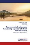 Assessment of rain water harvesting capacity of check dam reservoirs