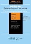 150 Years Journal of Economics and Statistics