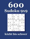 600 Sudoku 9x9 leicht bis schwer