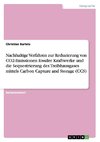 Nachhaltige Verfahren zur Reduzierung von CO2-Emissionen fossiler Kraftwerke und die Sequestrierung des Treibhausgases mittels Carbon Capture and Storage (CCS)
