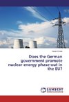 Does the German government promote nuclear energy phase-out in the EU?