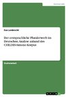 Der erstsprachliche Pluralerwerb im Deutschen. Analyse anhand des CHILDES-Simone-Korpus
