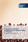 Integrated soil fertility management for Arabica coffee in Tanzania