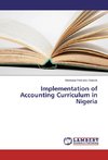 Implementation of Accounting Curriculum in Nigeria