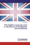 The English Language used in the Names of Companies and Businesses
