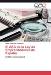 El ABC de la Ley de Emprendedores de España