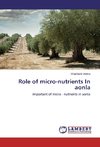 Role of micro-nutrients In aonla
