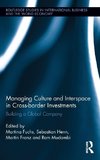 Managing Culture and Interspace in Cross-border Investments