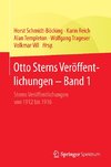 Otto Sterns Veröffentlichungen - Band 1