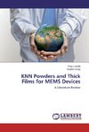 KNN Powders and Thick Films for MEMS Devices