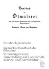 Jaennickes Handbuch der Ölmalerei
