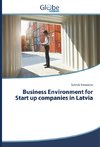 Business Environment for Start up companies in Latvia