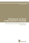 Preferences for Rural Credit Systems in Georgia