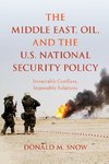 Middle East, Oil & The U.S. National Security,  The