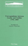 Correspondence between Goethe and Schiller 1794-1805