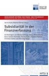 Subsidiarität in der Finanzverfassung