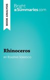 Rhinoceros by Eugène Ionesco (Book Analysis)