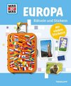 Rätseln und Stickern: Europa