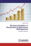 Business Analytics in Production & Operations Management