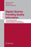 Digital Libraries: Providing Quality Information