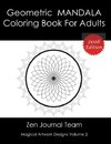 Geometric Mandala Coloring Book For Adults