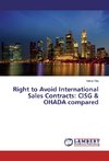 Right to Avoid International Sales Contracts: CISG & OHADA compared