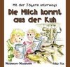 Die Milch kommt aus der Kuh