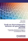 Study on chromatographic behavior of opium poppy alkaloids