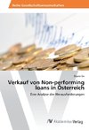 Verkauf von Non-performing loans in Österreich