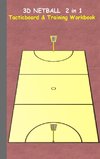 3D Netball 2 in 1 Tacticboard and Training Book