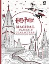 Harry Potter Magical Places and Characters Colouring Book