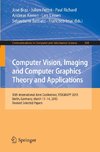 Computer Vision, Imaging and Computer Graphics Theory and Applications