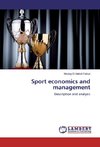 Sport economics and management