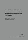 Die Aneignung fremder Sprachen