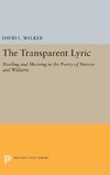 The Transparent Lyric
