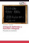 Integral definida y función integral