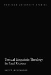 Textual Linguistic Theology in Paul Ric¿ur