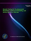 Genetic Testing for Developmental Disabilities, Intellectual Disability, and Autism Spectrum Disorder - Technical Brief Number 23