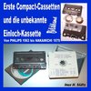 Ein Bildband der ersten Compact Cassetten & der unbekannten Einlochkassette