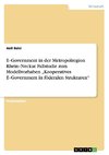 E¿Government in der Metropolregion Rhein¿Neckar. Fallstudie zum Modellvorhaben 