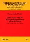 Verfassungsgerichtliche Rechtsprechung zu Fragen der Außenpolitik