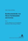 Rechtsentscheide von Moses Nachmanides aus Gerona