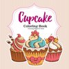 Coloring Pages, f: Cupcake Coloring Book