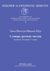 Wörterbuch der russischen Partikeln