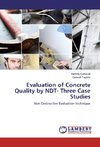 Evaluation of Concrete Quality by NDT- Three Case Studies