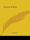 Mystery of Sleep