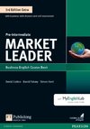 Market Leader Extra Pre-Intermediate Coursebook with DVD-ROM and MyEnglishLab Pack