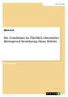 Die Grundsteuer im Überblick. Historischer Hintergrund, Berechnung, Erlass, Reform
